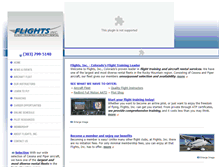Tablet Screenshot of flights-inc.com